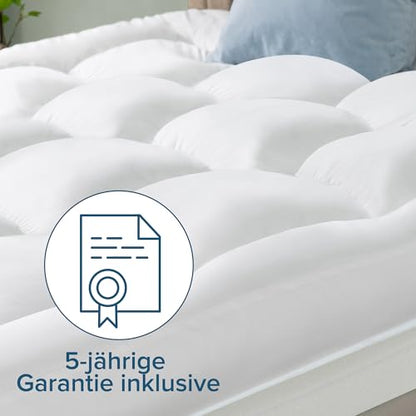 Zinus Matratzen Topper Memory-Schaum - 140x200 cm 10 cm mittel