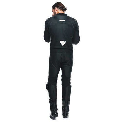 Dainese Avro 4 2-Teiler Motorrad Lederkombi Schwarz/Weiss