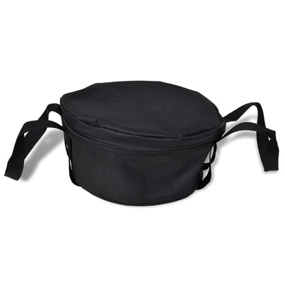 vidaXL Dutch Oven Gusseisen Bräter 11,3 L Outdoor Camping