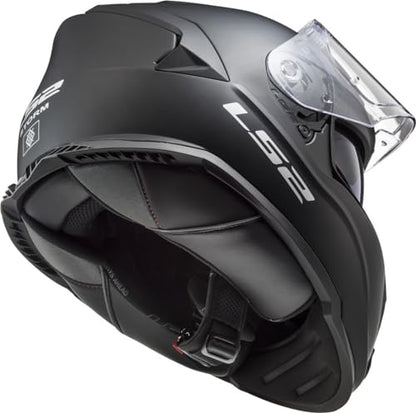 LS2 STORM II SOLID Integraler Motorradhelm Matt Black M