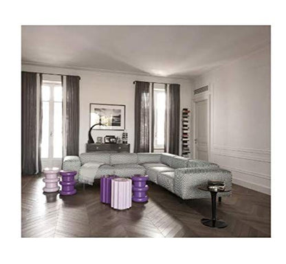 Kartell Colonna Kunststoff Hocker & Beistelltisch - Rosa
