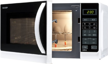 Sharp R642WW Mikrowelle mit Grill - Weiss