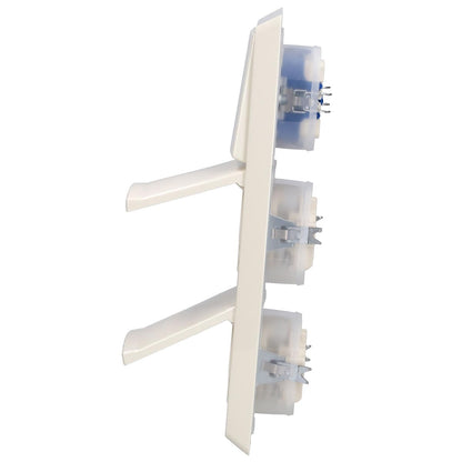 Busch-Jaeger Allwetter 44 Set – Steckdosen & Schalter IP44 Weiss UP