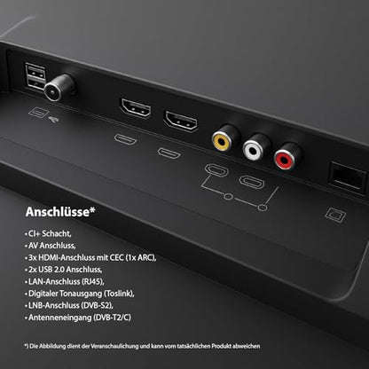 DYON ULTIMAX 55U-TI 55 Zoll 4K Ultra-HD Smart TV mit Tizen OS