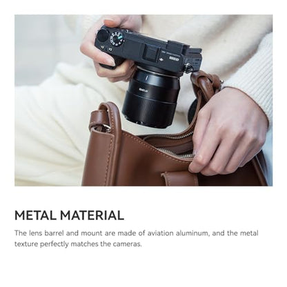 TTArtisan 56mm F1.8 AF Objektiv für Sony E-Mount - Schwarz