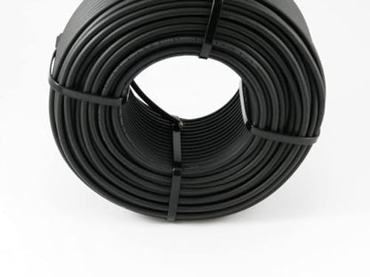 SOLARTRONICS Solarkabel Photovoltaik 6mm² - 50m, Schwarz