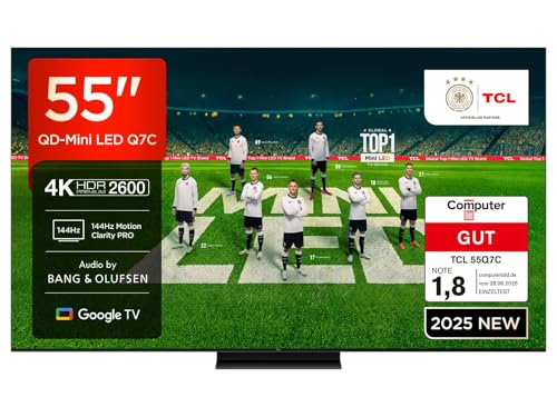 TCL 55Q7C QLED Mini LED TV 55 Zoll 4K HDR Smart TV