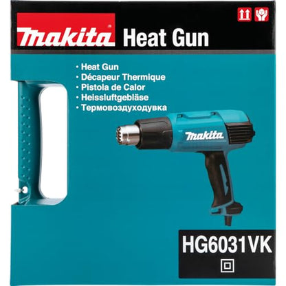 Makita HG6031VK Heissluftgebläse Kit – 1800 Watt