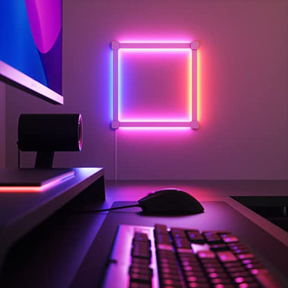 Nanoleaf Lines 90 Grad Squared Starter Kit - 4 Lichtleisten