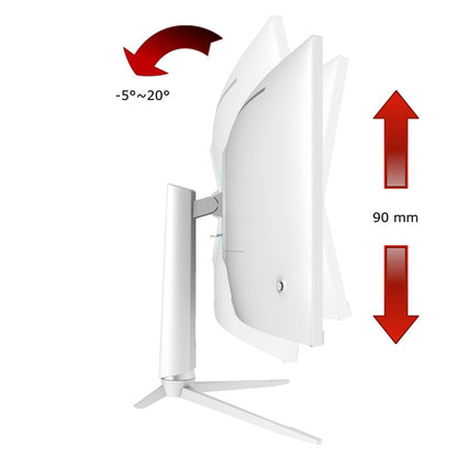 LC-POWER LC-M34-Q-C-PRO 34 Zoll WQHD 165Hz Gaming Curved Monitor