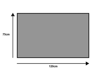wash+dry Kitchen Tiles Fußmatte 75x120 cm – Indoor/Outdoor