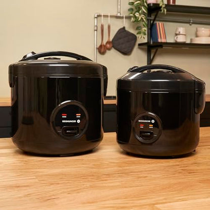 REISHUNGER Reiskocher & Dampfgarer 1.8L - Keramik Schwarz