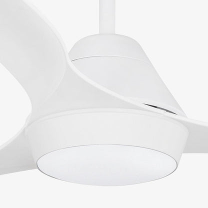 FARO BARCELONA Polaris Deckenventilator 132cm Weiss 3-Flügel LED