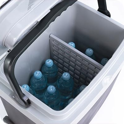 huslog Elektrische Kühlbox 33L auf Rädern – Schwarz