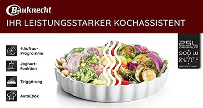 Bauknecht MW 254 SM Grill-Mikrowelle mit Dampfgarfunktion