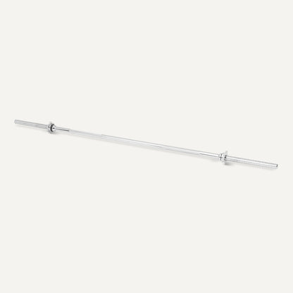 Amazon Basics Langhantelstange 152 cm, verchromt, 2,5 cm Durchmesser
