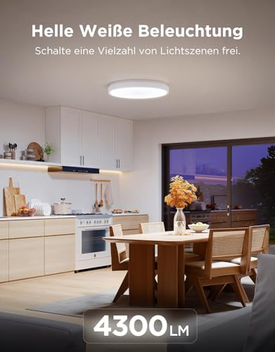 Govee Smart LED Deckenlampe RGBIC - Matter Ø38cm