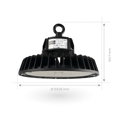Ledvion LED Hallenstrahler 100W UFO Lampe - Dimmbar 4000K