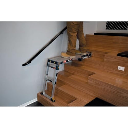 Werner 79023 verstellbare Pro Arbeitsbühne Work & Access silber