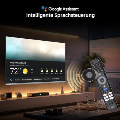 CHIQ L40QST QLED Pro Google TV Smart Fernseher 40 Zoll FHD