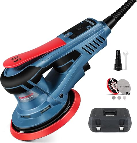 FANZWORK EZ150A Bürstenloser Exzenterschleifer 150mm mit Koffer
