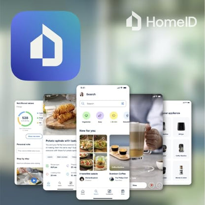 Philips Airfryer 1000 Series Flexible Basket - 7.1L Schwarz NA154/00