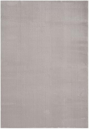 the carpet Relax Kurzflor Teppich Felloptik - Sand, 240x340 cm