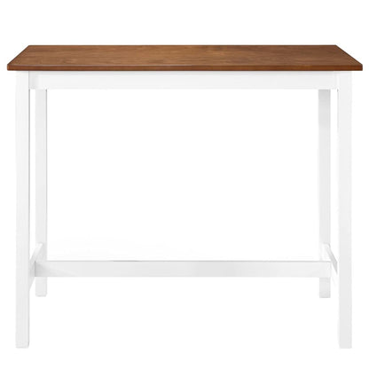 vidaXL Massivholz Bartisch Stehtisch – Robuster Bistrotisch