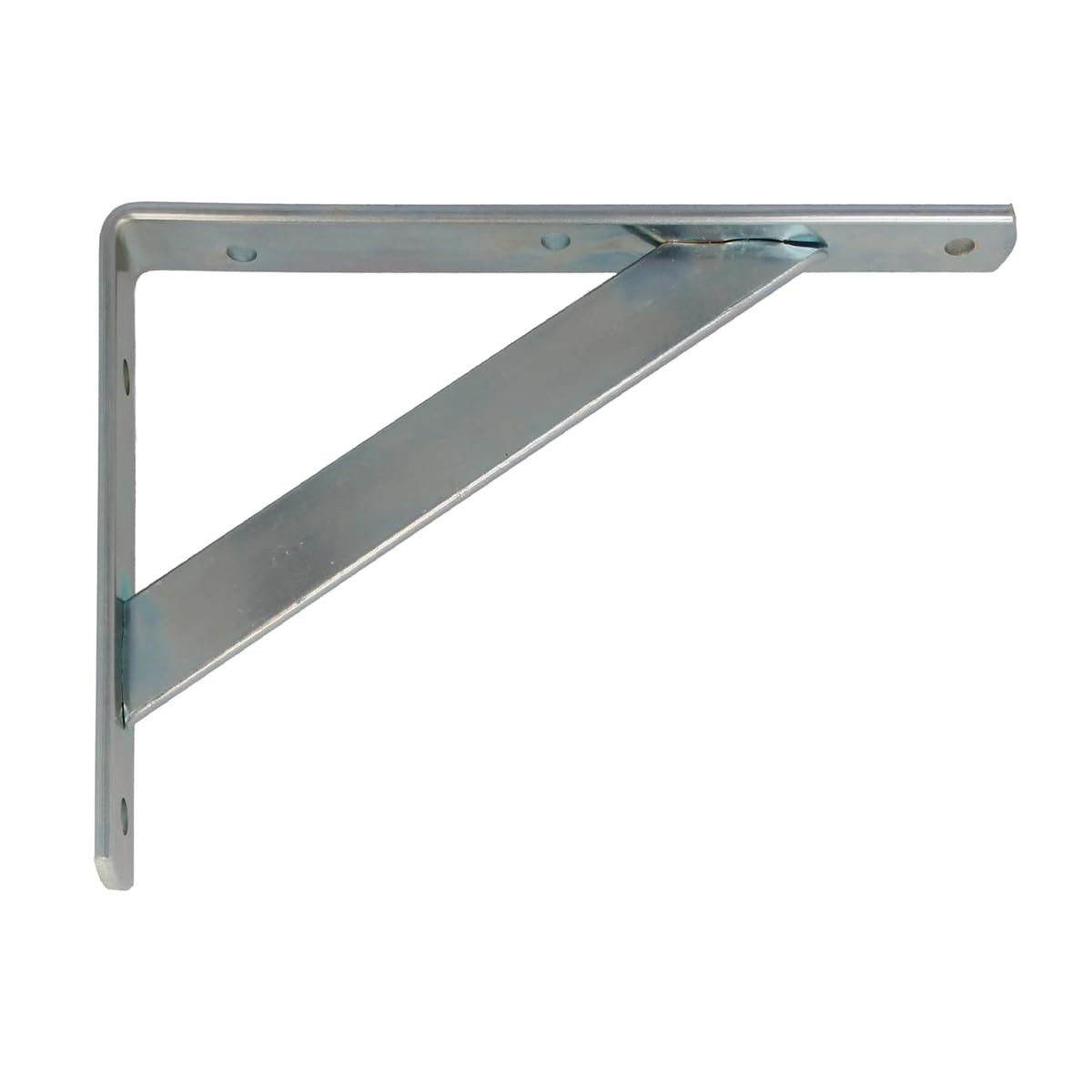 Amig Regalwinkel Stahl verzinkt 250 x 200 mm, bis 250 kg – L-förmiger Wandwinkel für die Regalmontage