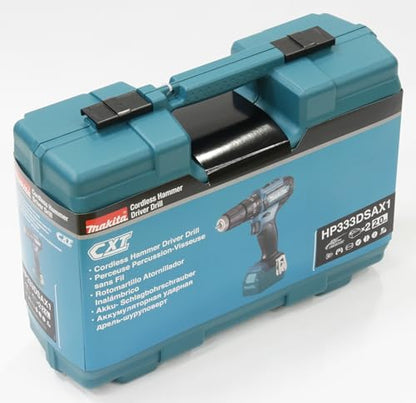 Makita HP333DSAX1 Akku-Schlagbohrschrauber – 12V, 2x 2.0Ah Akkus