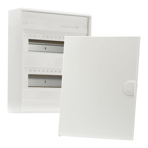 Hager VA 24 CN Aufputz-Kleinverteiler Gehäuse - mit Tür