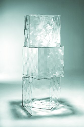 Kartell Optic Aufbewahrungswürfel – Kristall, 40x40x40 cm