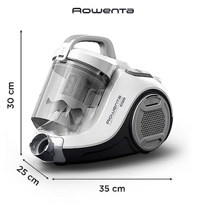 Rowenta Swift Power Cyclonic Beutelloser Staubsauger RO2917 Weiss