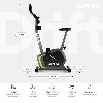 Zipro Heimtrainer Drift - Ergometer Fitnessbike