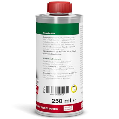 MATHY DropStop Dichtungs-Additiv gegen Ölverlust – 3x 250ml Pack