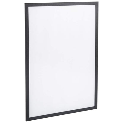 ACAZA Bilderrahmen DIN A1 59,4 x 84 cm, MDF-Holz schwarz, Acrylglas