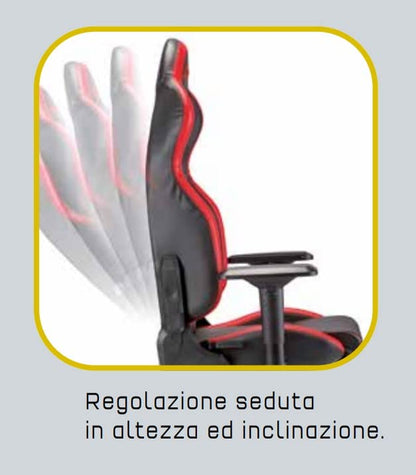 Sparco ICON Bürostuhl Schwarz - Top Modell