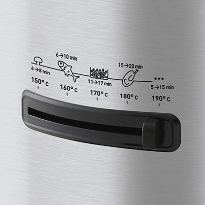 Tefal FF175D71 Fritteuse Kompakt – Edelstahl, 2.1 Liter