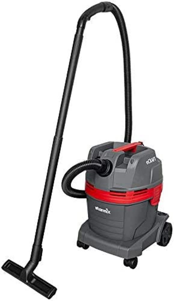 Starmix eCraft L 1422 HKR – Allzweck Nass-Trocken-Sauger: Gelb-schwarzer Industriesauger für Nass- & Trockenschmutz.