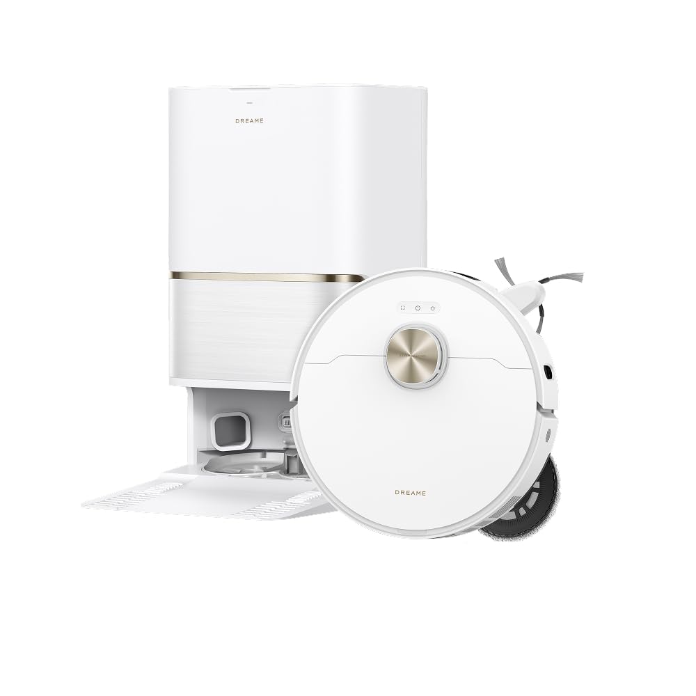 dreame L50 Ultra AE Saug- und Wischroboter mit Selbstreinigung in Weiss mit PowerDock-Station