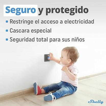 Shelly Plus Plug S Intelligente WLAN Steckdose Viererpack Schwarz