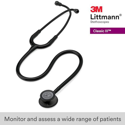 3M Littmann Classic III Monitoring Stethoskop 5803 - Black Edition