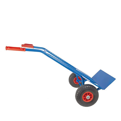 Trestles S01 Profi Sackkarre 250kg – Vollgummireifen Blau