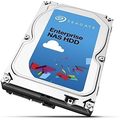 Seagate Enterprise Capacity v7 ST12000NM0127 Festplatte - 12 TB. Rechteckige, silberne Festplatte zur Datenspeicherung in Servern/Rechenzentren.
