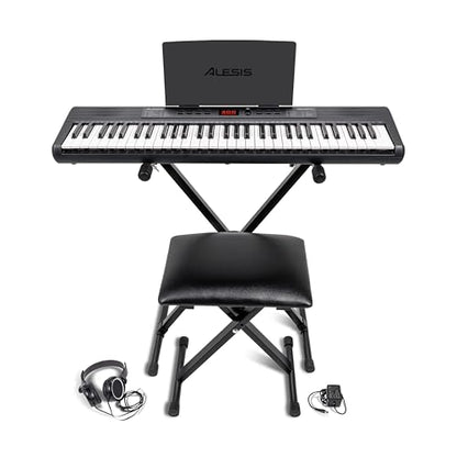 Alesis Melody 61 Digitalpiano – 61 Tasten Anfänger-Komplett-Set