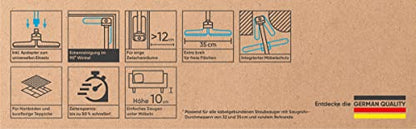 hoogo flipflop Universal Bodendüse - flex 35/32mm Adapter