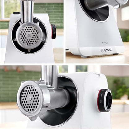 Bosch MultiPower Serie 6 Fleischwolf MFWS607W - Weiss