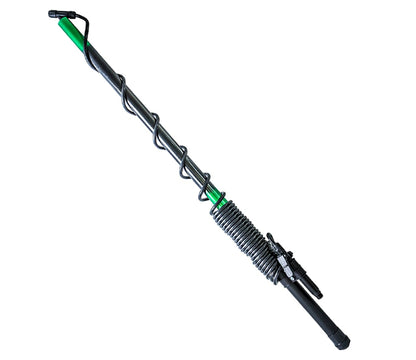 MATABI Teleskop-Spritzlanze 5,4 m aus Fiberglas für Sprühgeräte, schwarz
