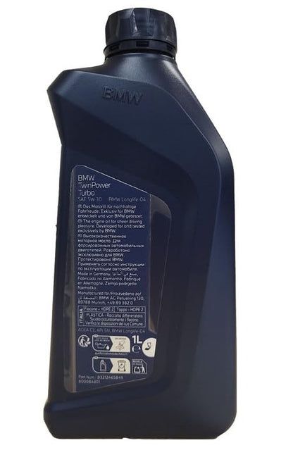 BMW Original TwinPower Turbo Motoröl LL-04 5W-30 - 6x1L