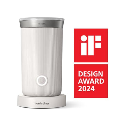 Philips Baristina Elektrischer Milchaufschäumer - Naturweiss BAR311/00